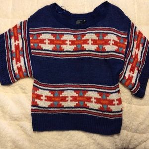 American Eagle Geo Print Sweater
